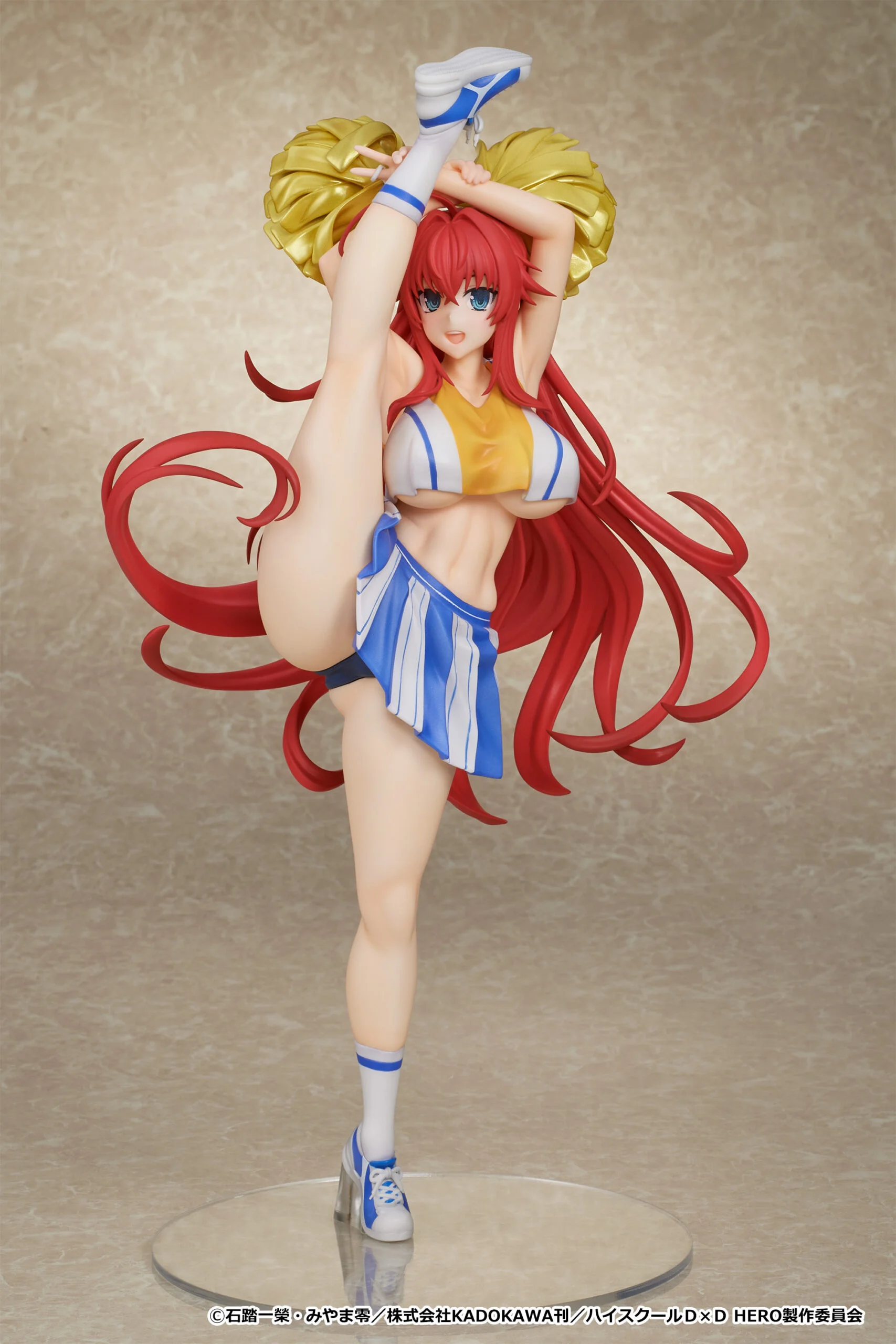 Figurine Rias Gremory Ver. Cheerleader de High School DxD HERO par MuseMolds